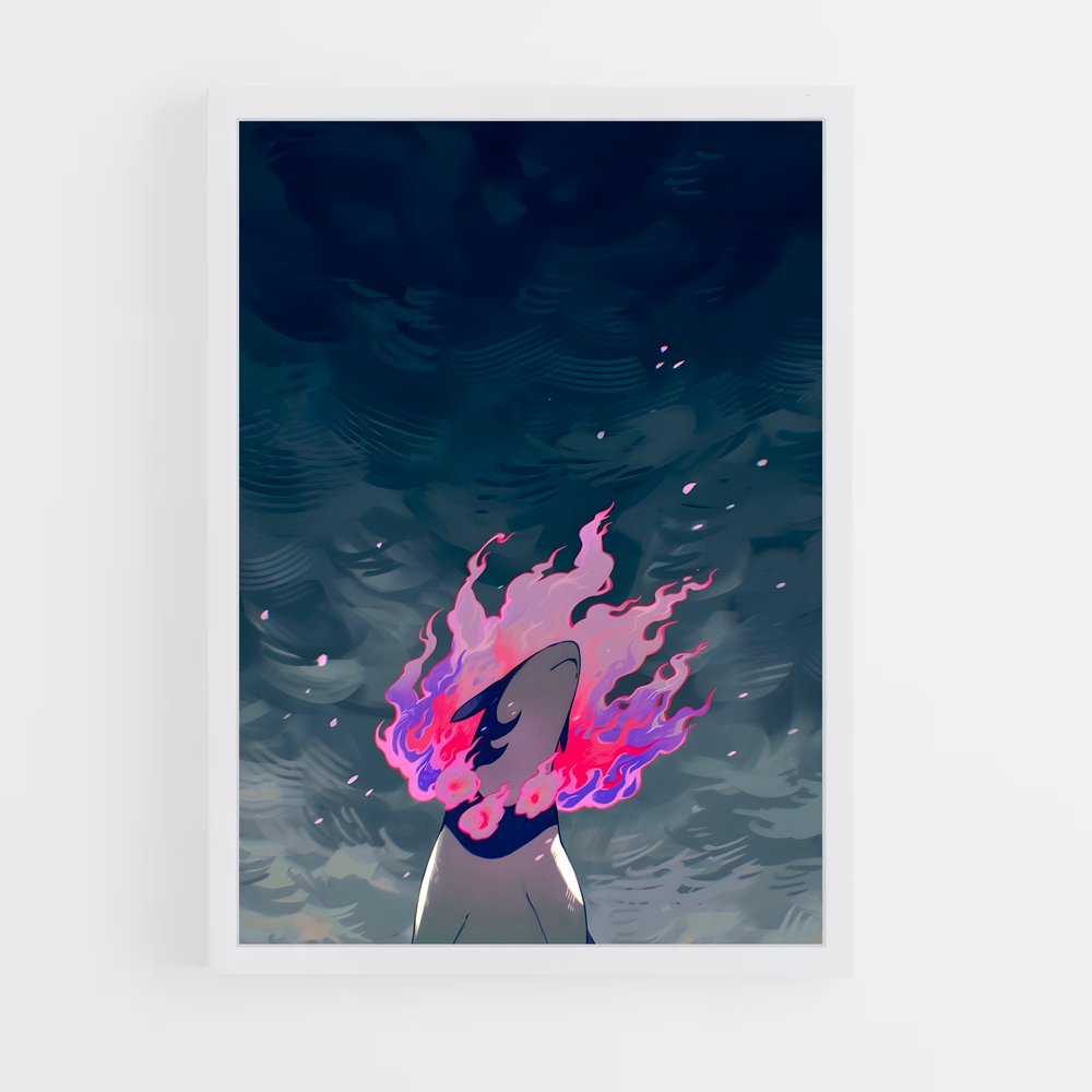 Poster Typhlosion enchanteur – affiche Pokemon (vue 3)
