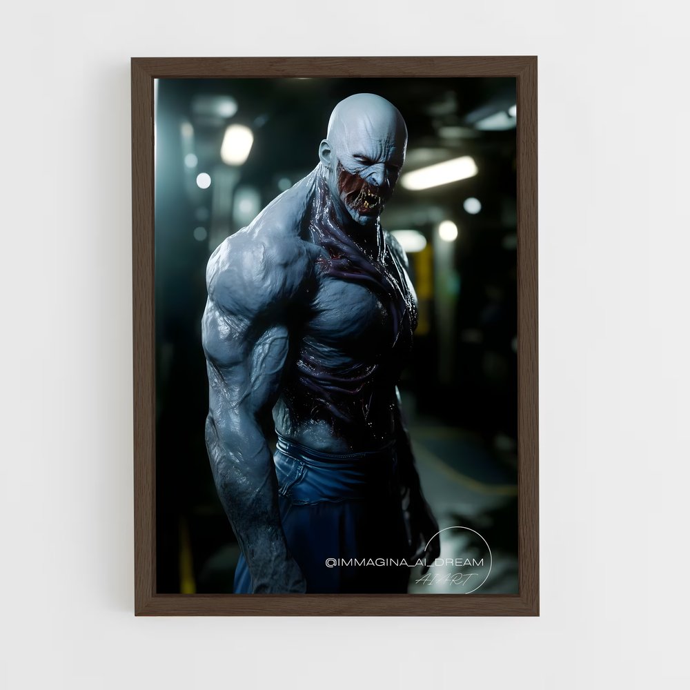 Poster L'Ombre Sanglante – affiche Resident Evil (vue 5)