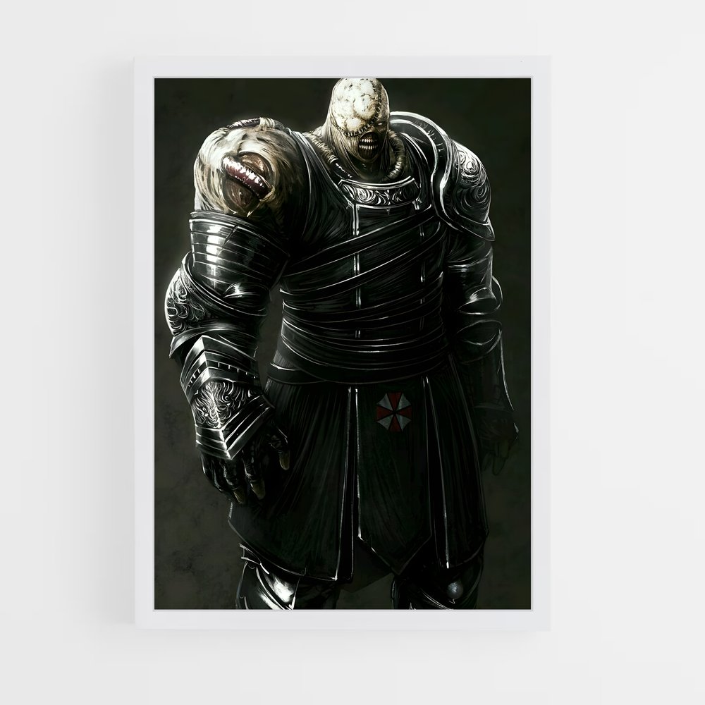 Poster L'Élu de Cendres – affiche Resident Evil (vue 3)
