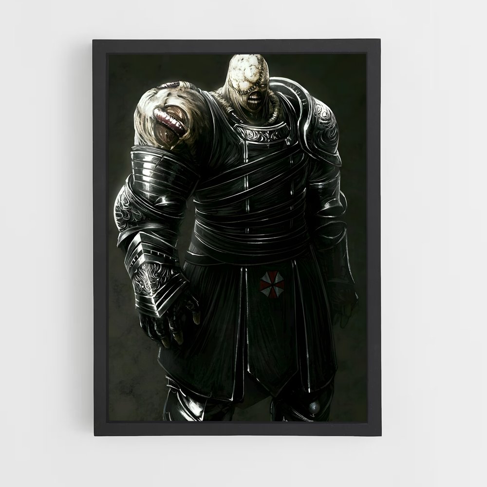 Poster L'Élu de Cendres – affiche Resident Evil (vue 2)