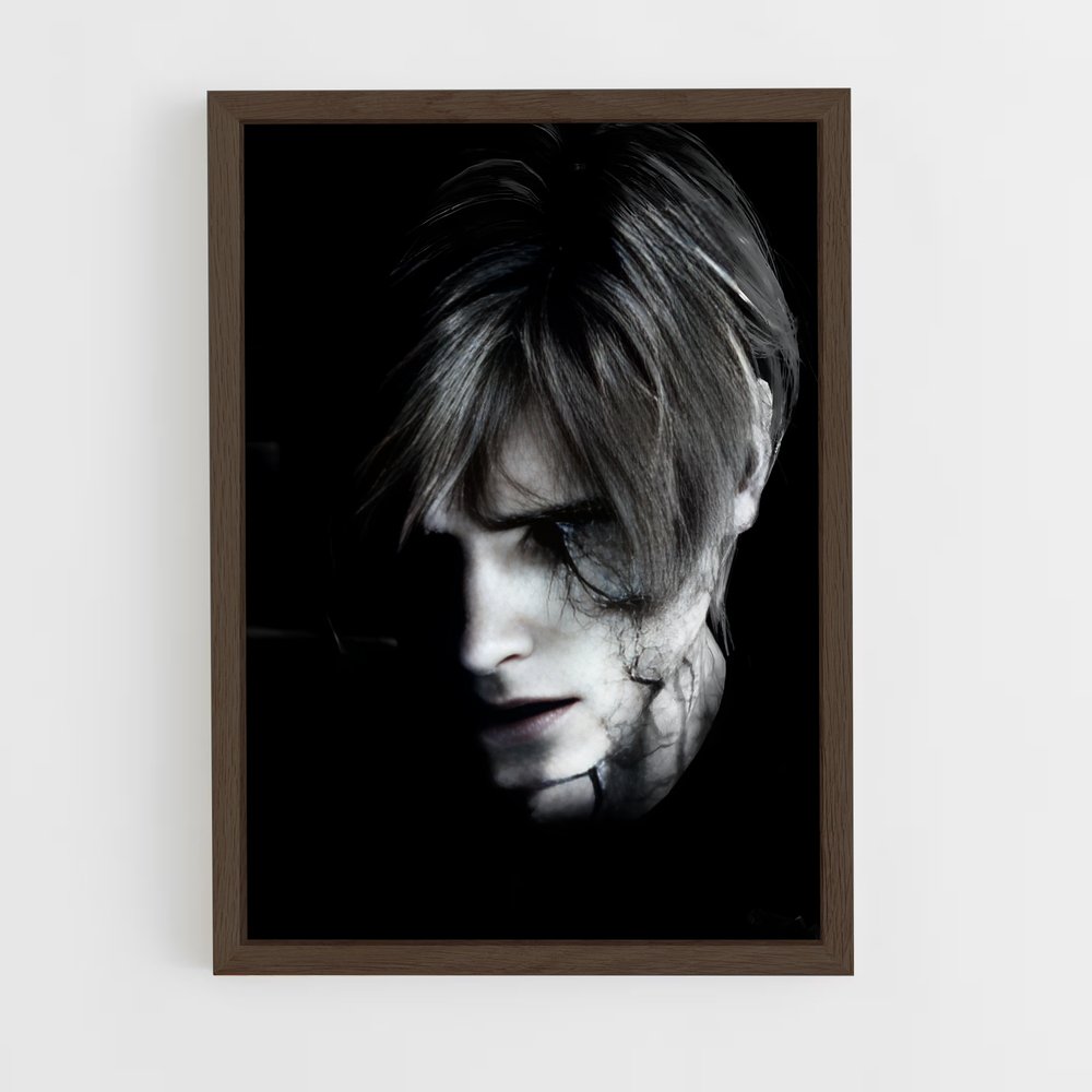 Poster Beauté blanc – affiche Resident Evil (vue 5)