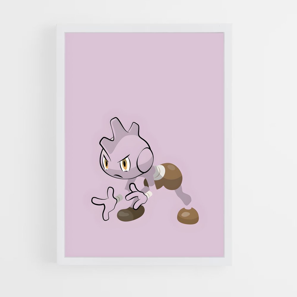 Poster Chaton Joyeux – affiche Pokemon (vue 3)