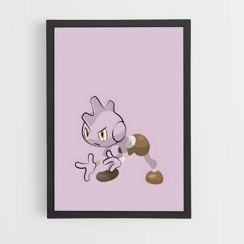 Poster Chaton Joyeux – affiche Pokemon (vue 2)