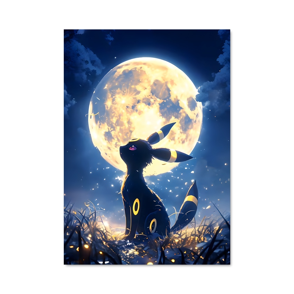 Poster Umbreon lueur – affiche Pokemon