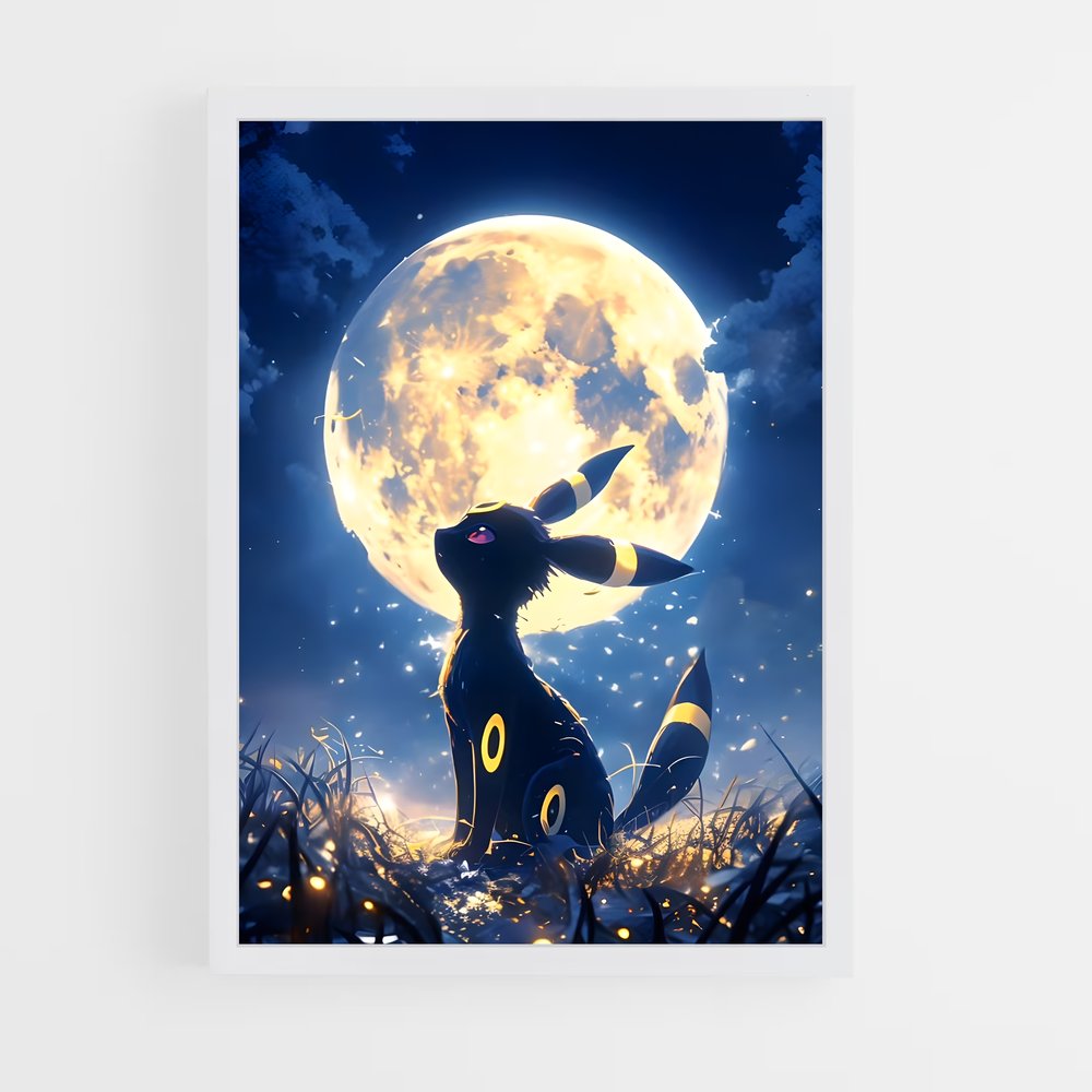 Poster Umbreon lueur – affiche Pokemon (vue 3)