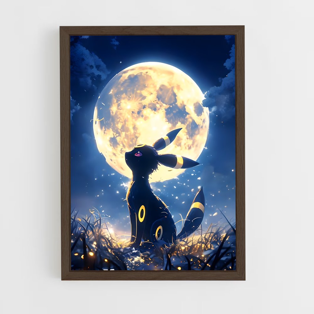 Poster Umbreon lueur – affiche Pokemon (vue 5)