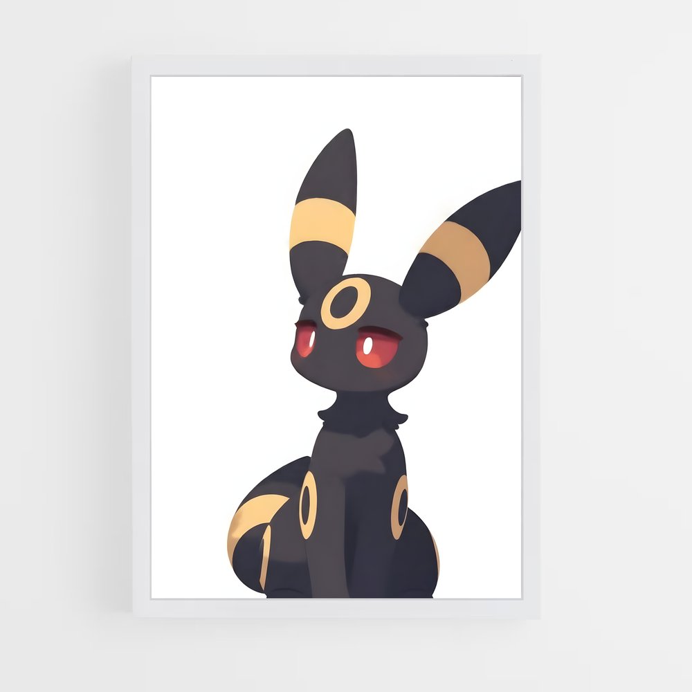 Poster Ombre Jaune – affiche Pokemon (vue 3)