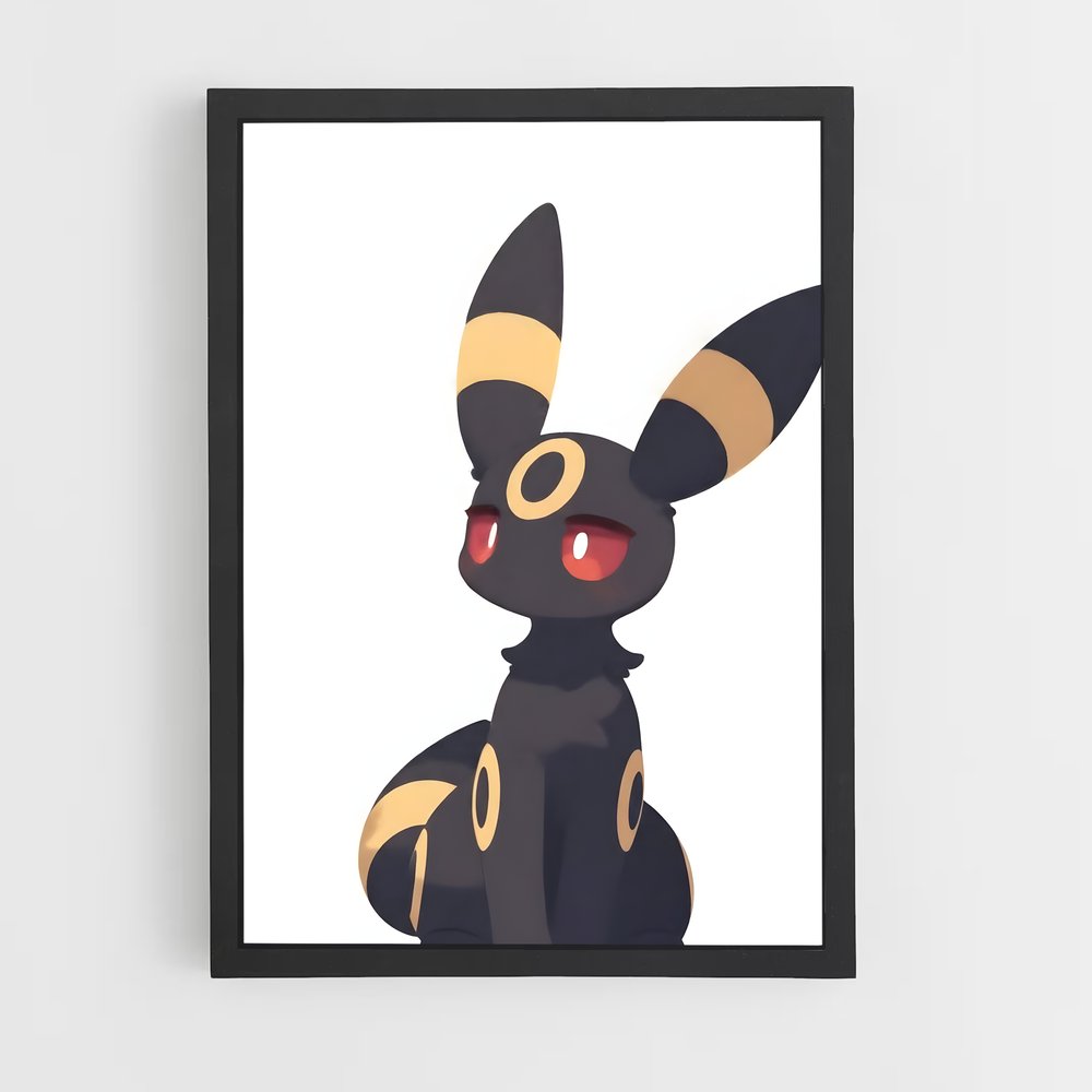 Poster Ombre Jaune – affiche Pokemon (vue 2)