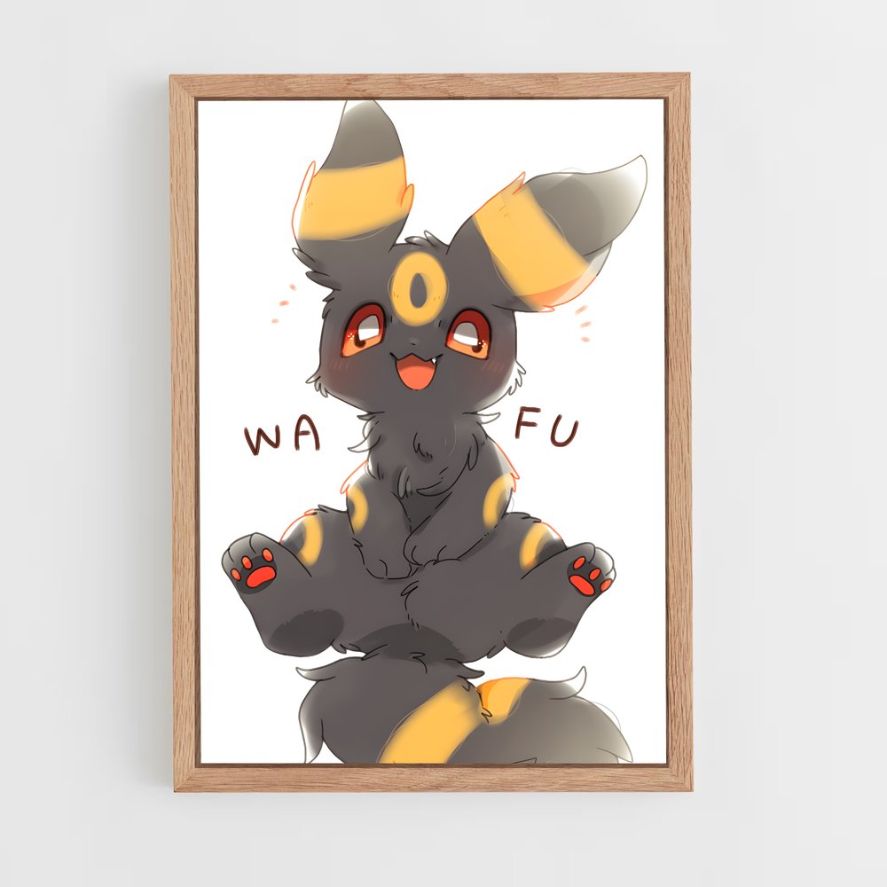 Poster Umbreon Mystique – affiche Pokemon (vue 4)