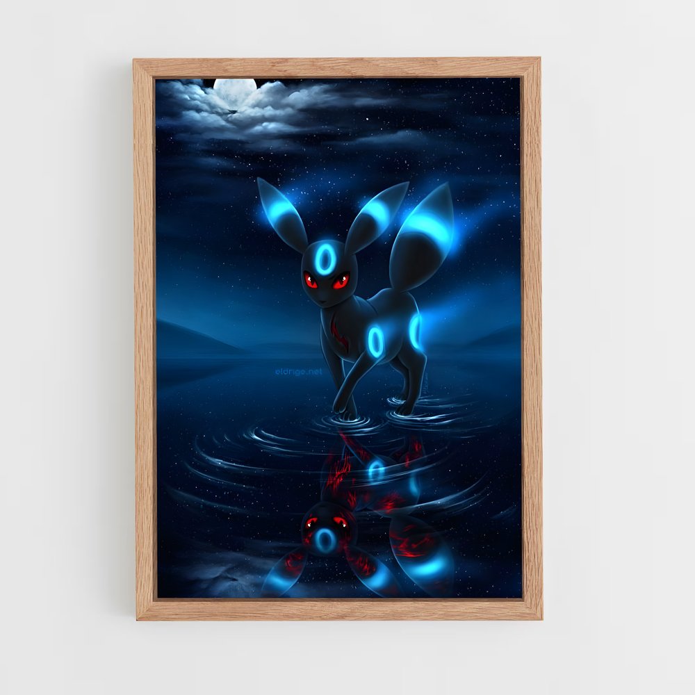 Poster Umbreon Pokémon – affiche Pokemon (vue 4)