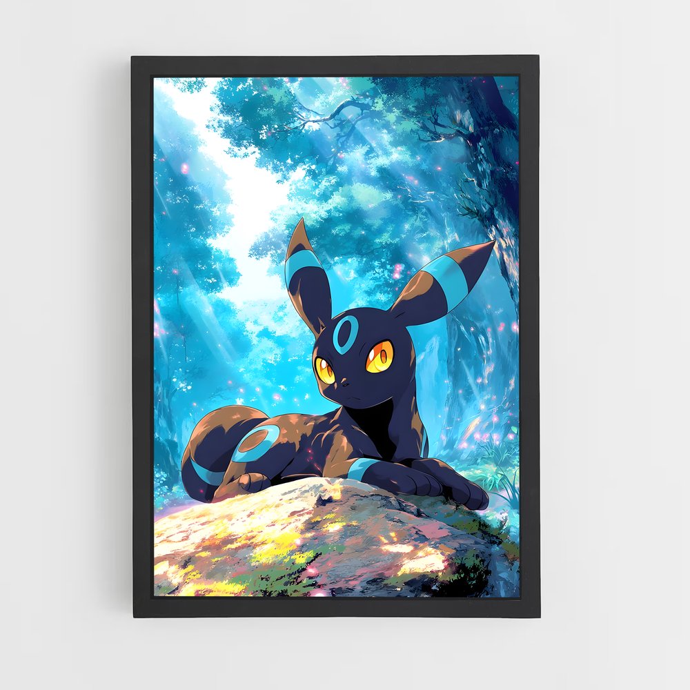 Poster Umbreon au Crépuscule – affiche Pokemon (vue 2)