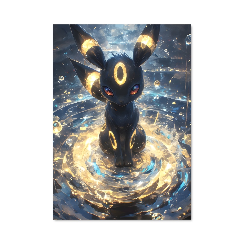 Poster Ombre Étoilée – affiche Pokemon