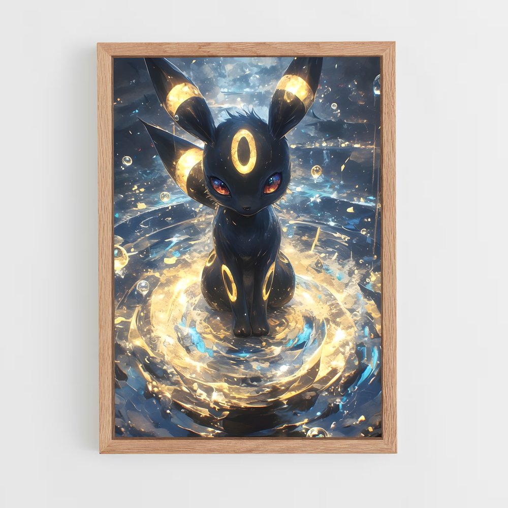 Poster Ombre Étoilée – affiche Pokemon (vue 4)