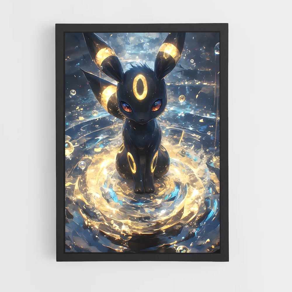 Poster Ombre Étoilée – affiche Pokemon (vue 2)