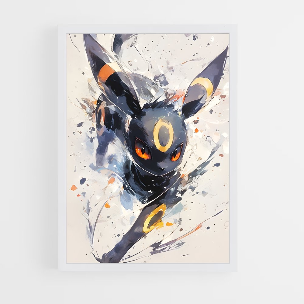 Poster Umbreon énigmatique – affiche Pokemon (vue 3)