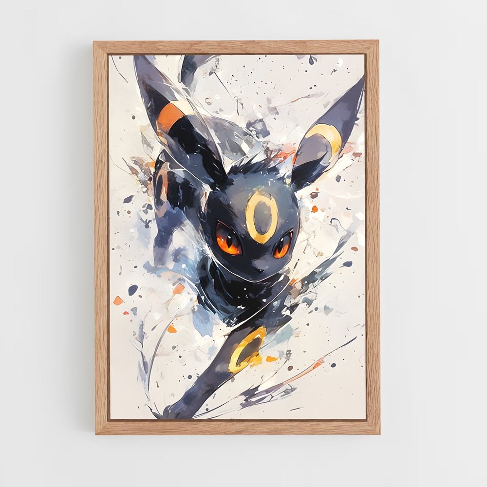 Poster Umbreon énigmatique – affiche Pokemon (vue 4)