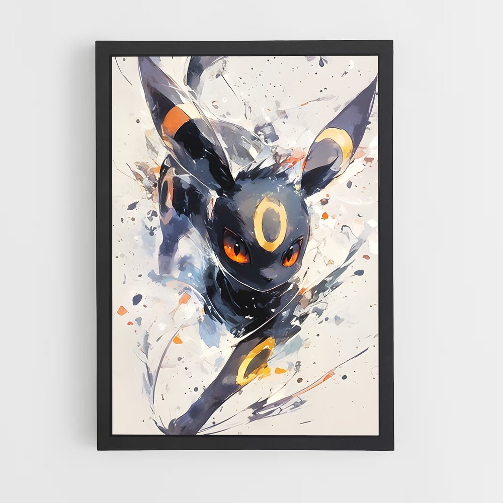Poster Umbreon énigmatique – affiche Pokemon (vue 2)