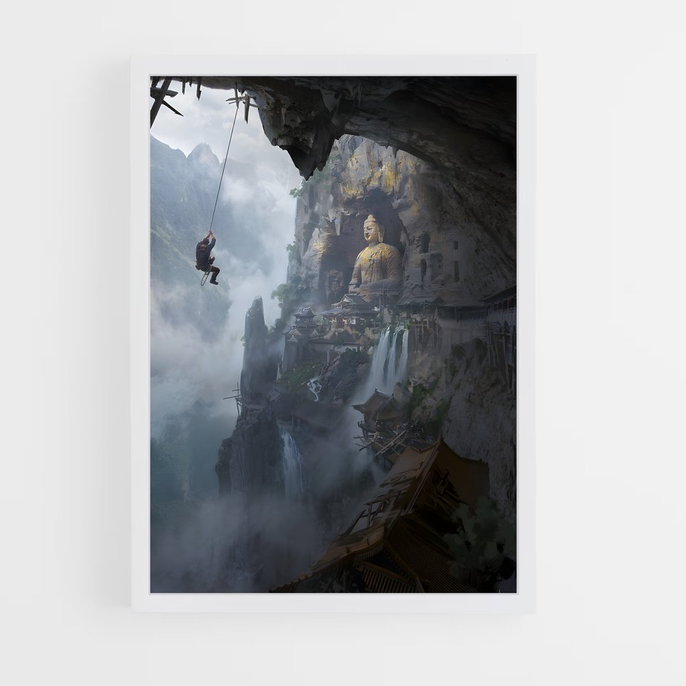 Poster L'Aventure Suspendue – affiche Uncharted (vue 3)