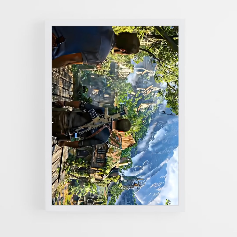 Poster Uncharted cœur (vue 3)