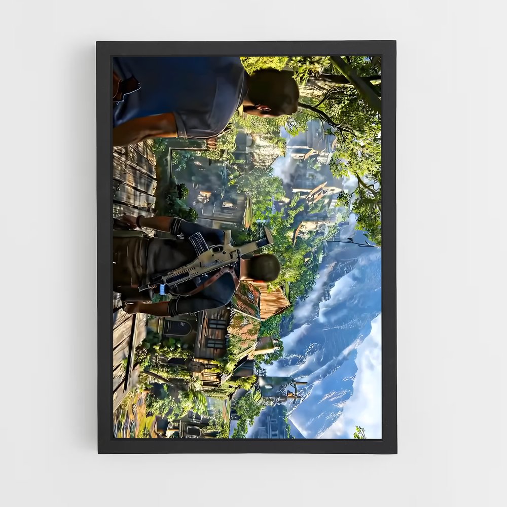 Poster Uncharted cœur (vue 2)