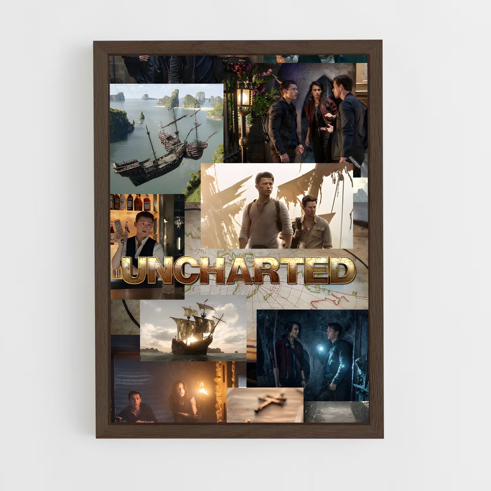 Poster L'Héritage des Aventuriers – affiche Uncharted (vue 5)