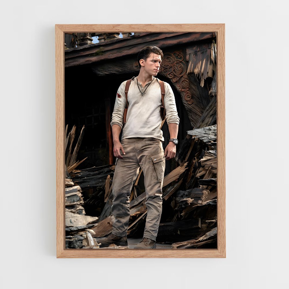 Poster L'Aventurier Moderne – affiche Uncharted (vue 4)