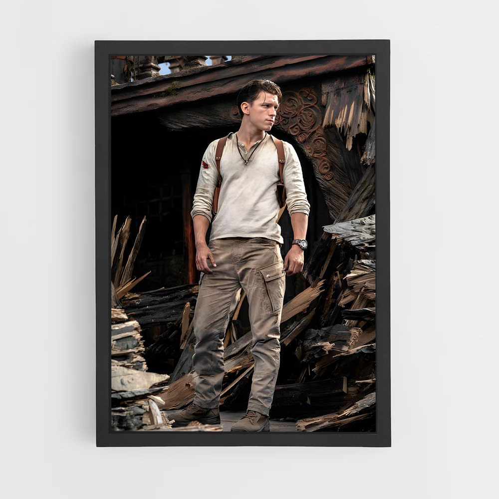 Poster L'Aventurier Moderne – affiche Uncharted (vue 2)