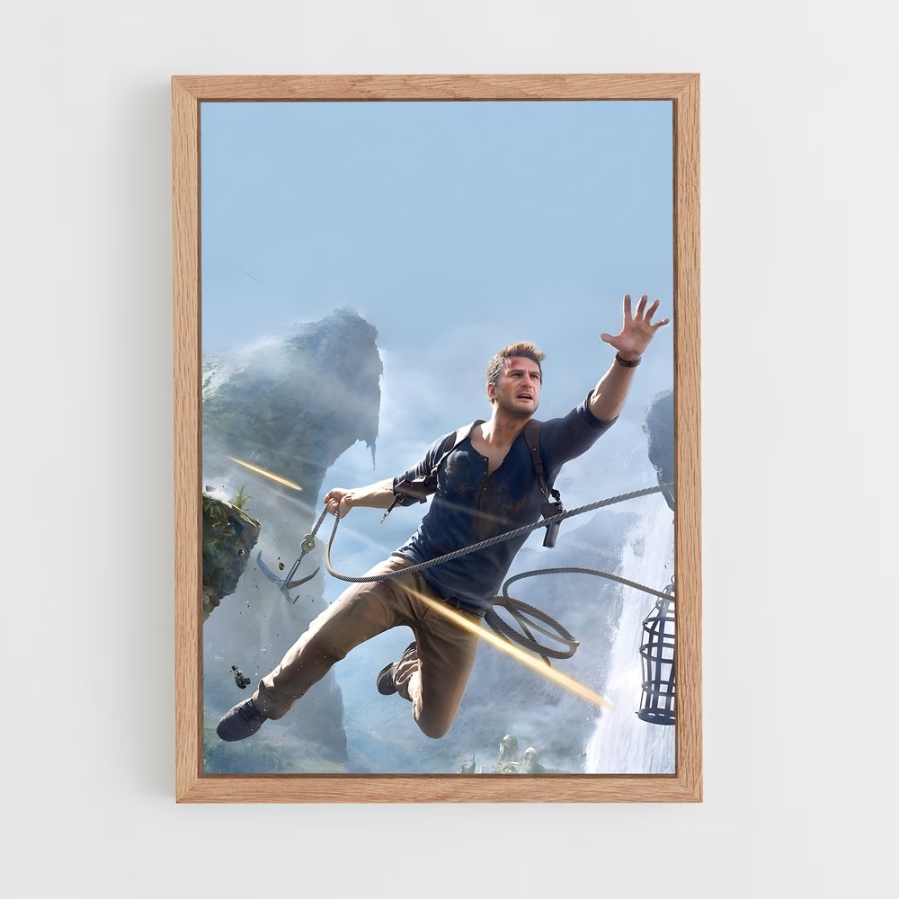 Poster L'Avatar des Éléments – affiche Uncharted (vue 4)