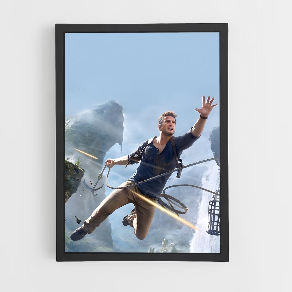 Poster L'Avatar des Éléments – affiche Uncharted (vue 2)