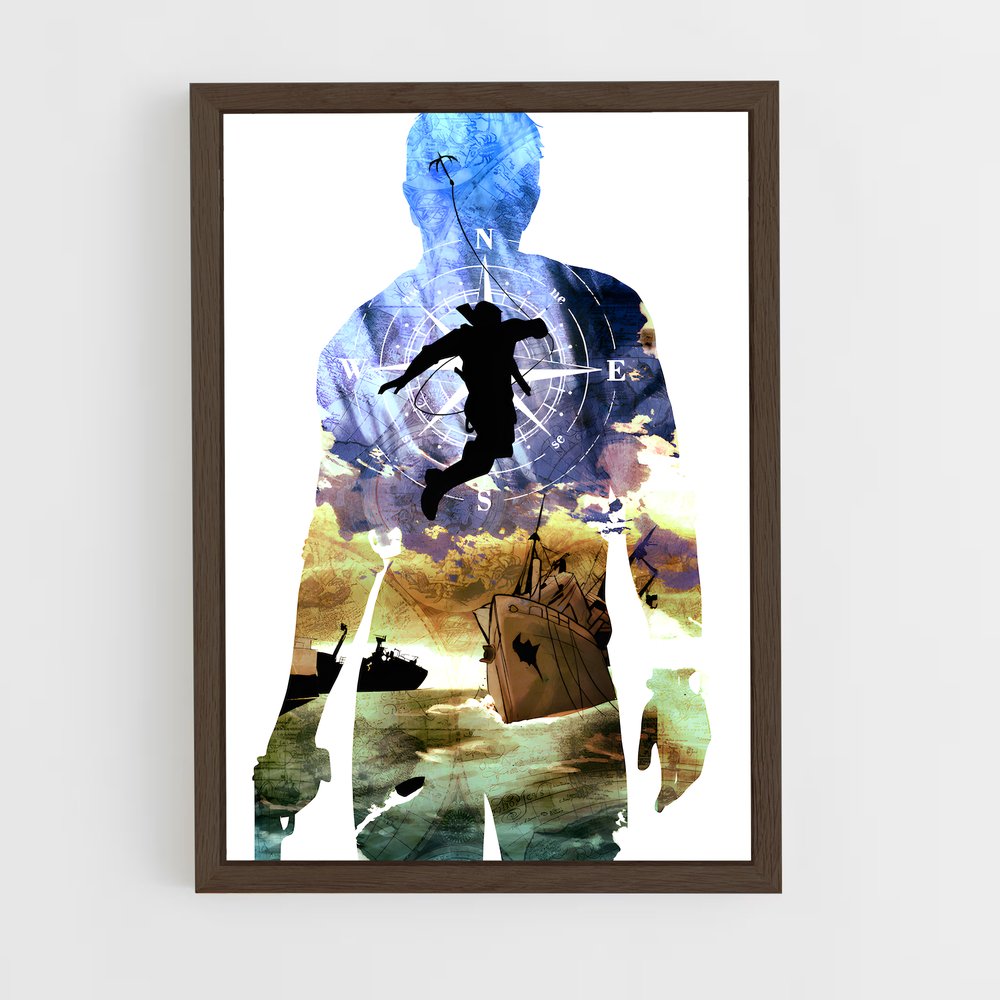 Poster L'Explorateur du Temps – affiche Uncharted (vue 5)