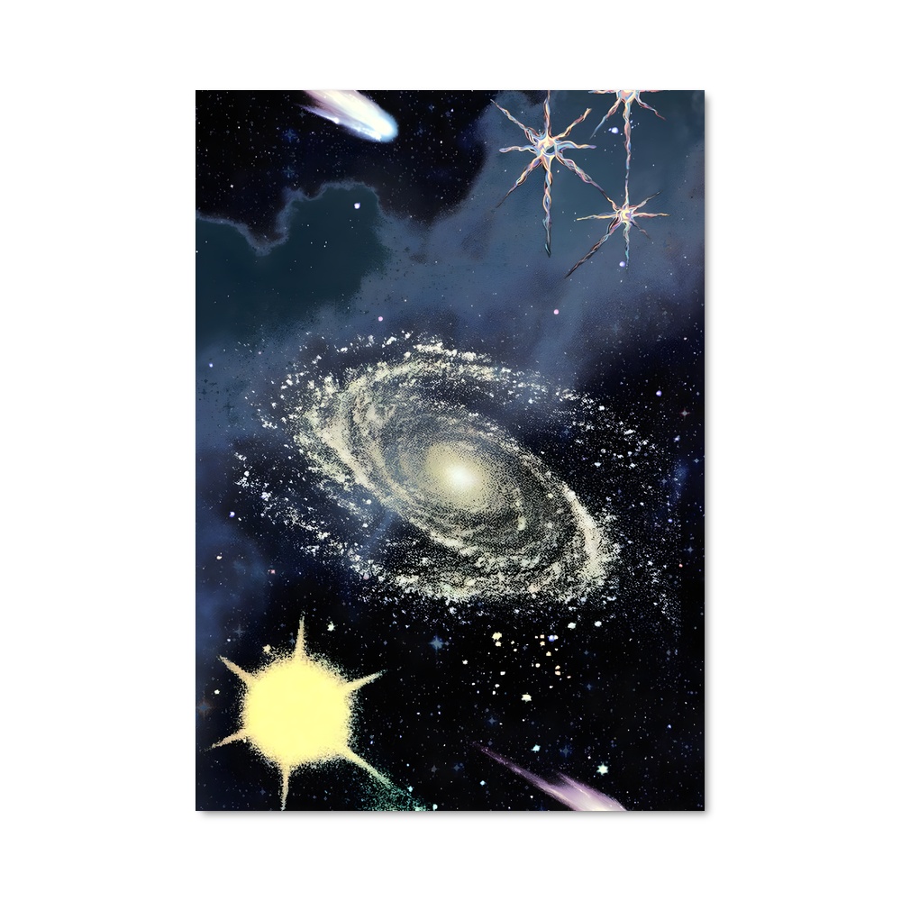 Poster Universe Étoiles