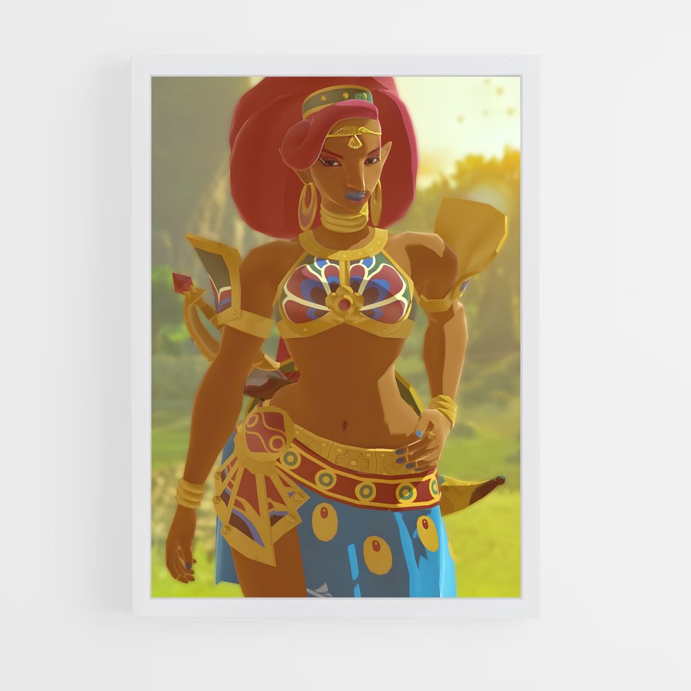 Poster Urbosa Estivale – affiche Zelda (vue 3)