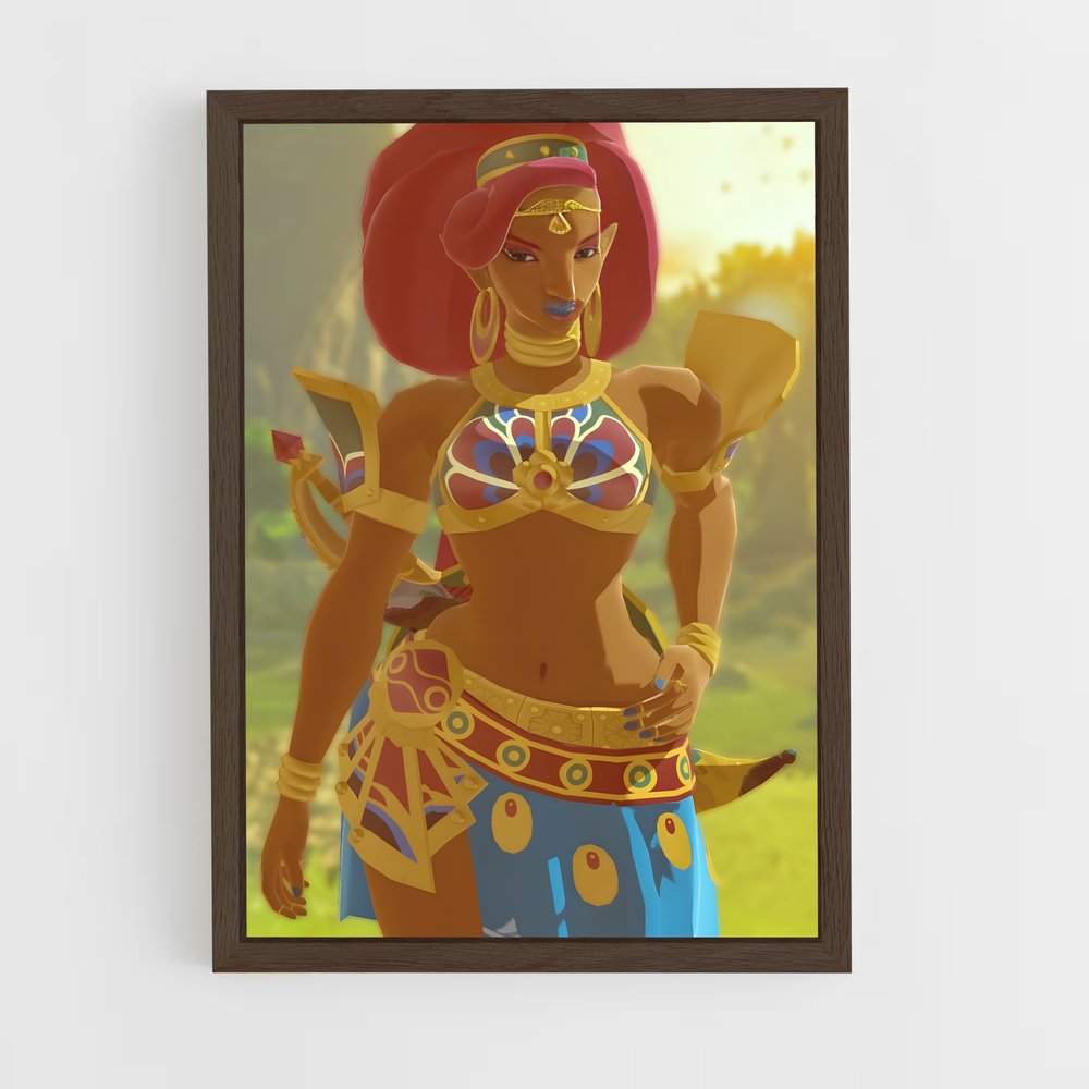 Poster Urbosa Estivale – affiche Zelda (vue 5)