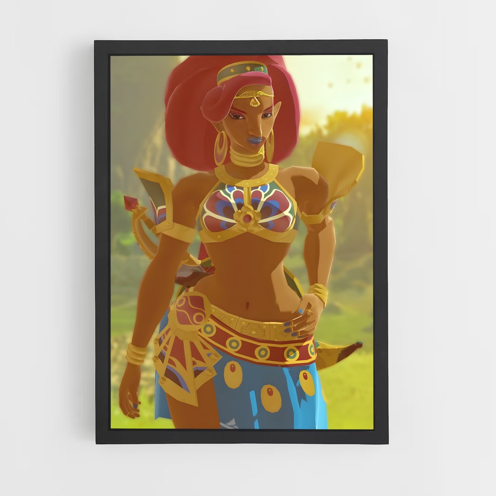 Poster Urbosa Estivale – affiche Zelda (vue 2)