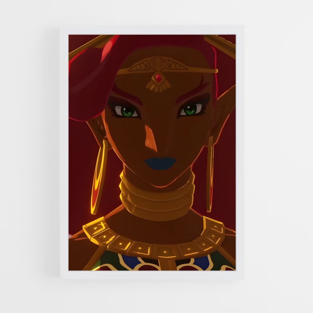 Poster Légende d'Urbosa – affiche Zelda (vue 3)