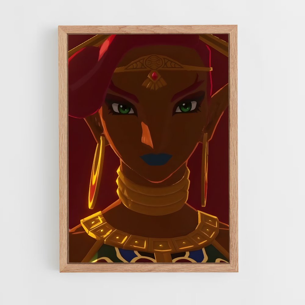 Poster Légende d'Urbosa – affiche Zelda (vue 4)