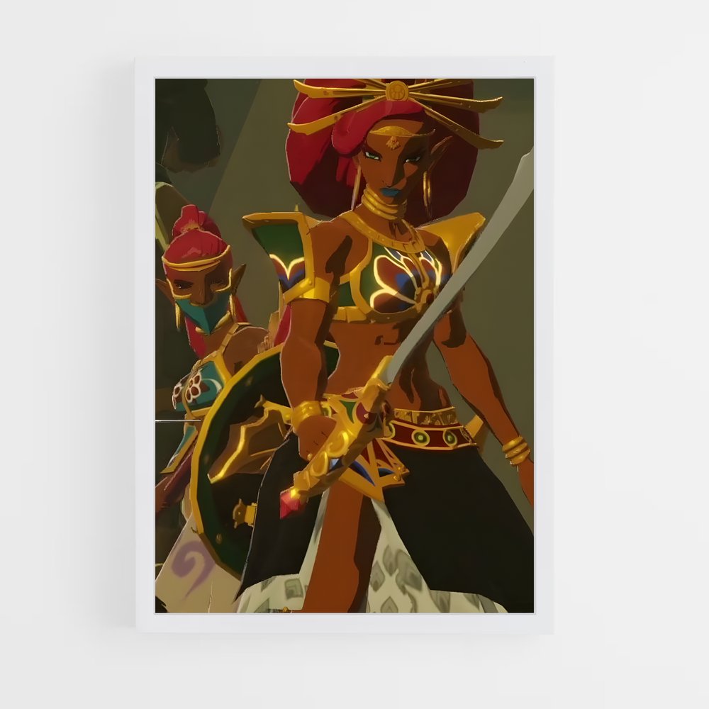 Poster L'Épée d'Urbosa – affiche Zelda (vue 3)