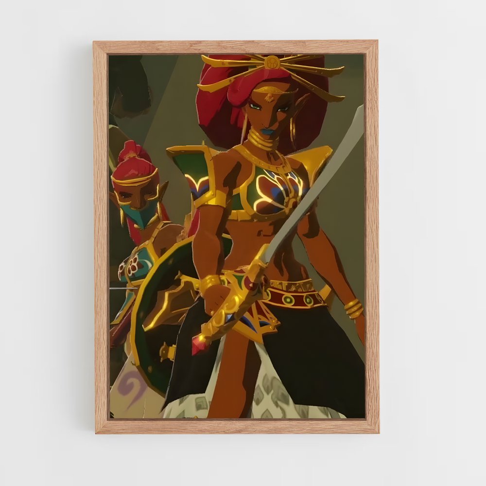 Poster L'Épée d'Urbosa – affiche Zelda (vue 4)
