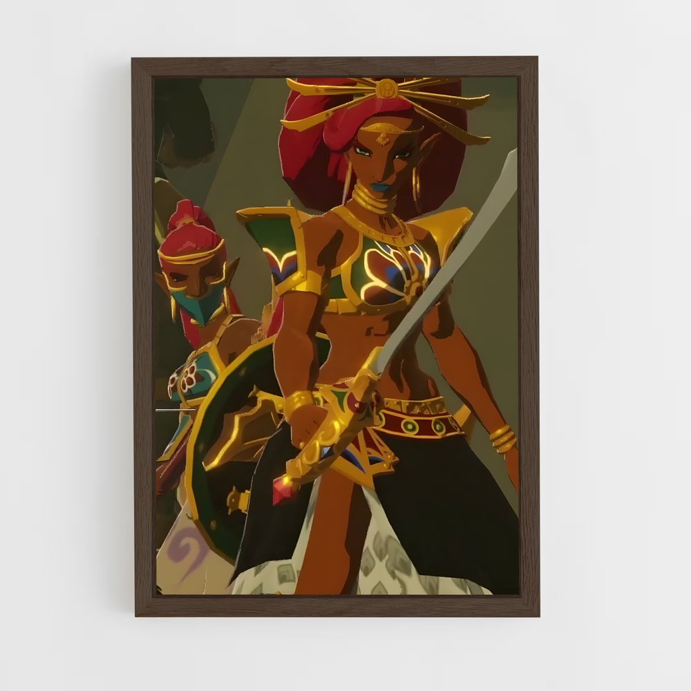 Poster L'Épée d'Urbosa – affiche Zelda (vue 5)