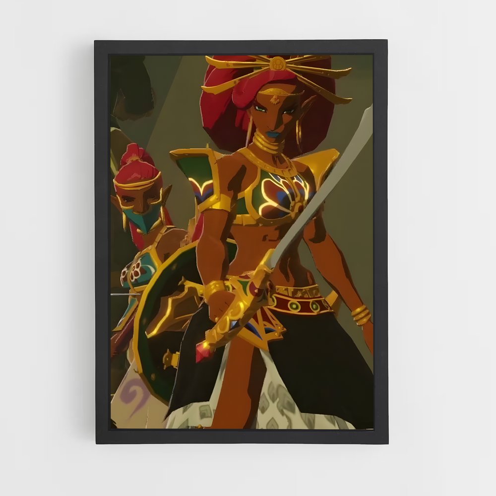 Poster L'Épée d'Urbosa – affiche Zelda (vue 2)