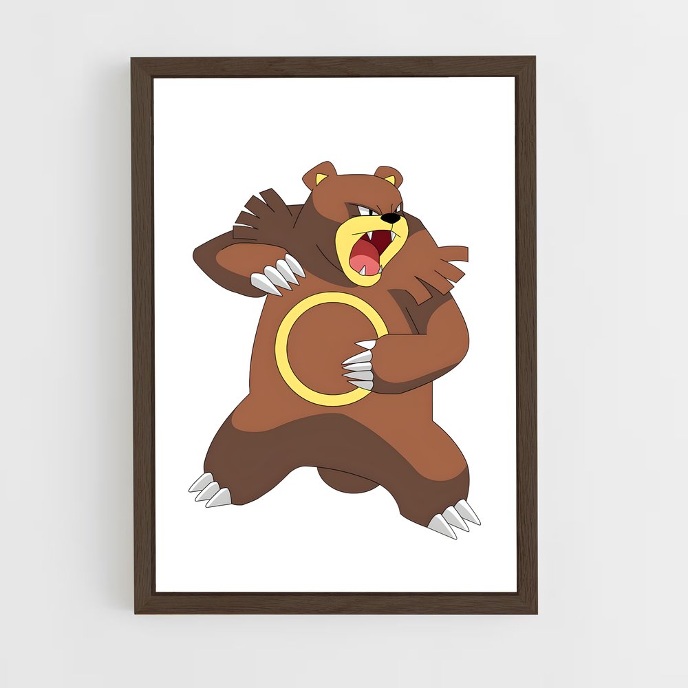Poster Ourson Enchanté – affiche Pokemon (vue 5)