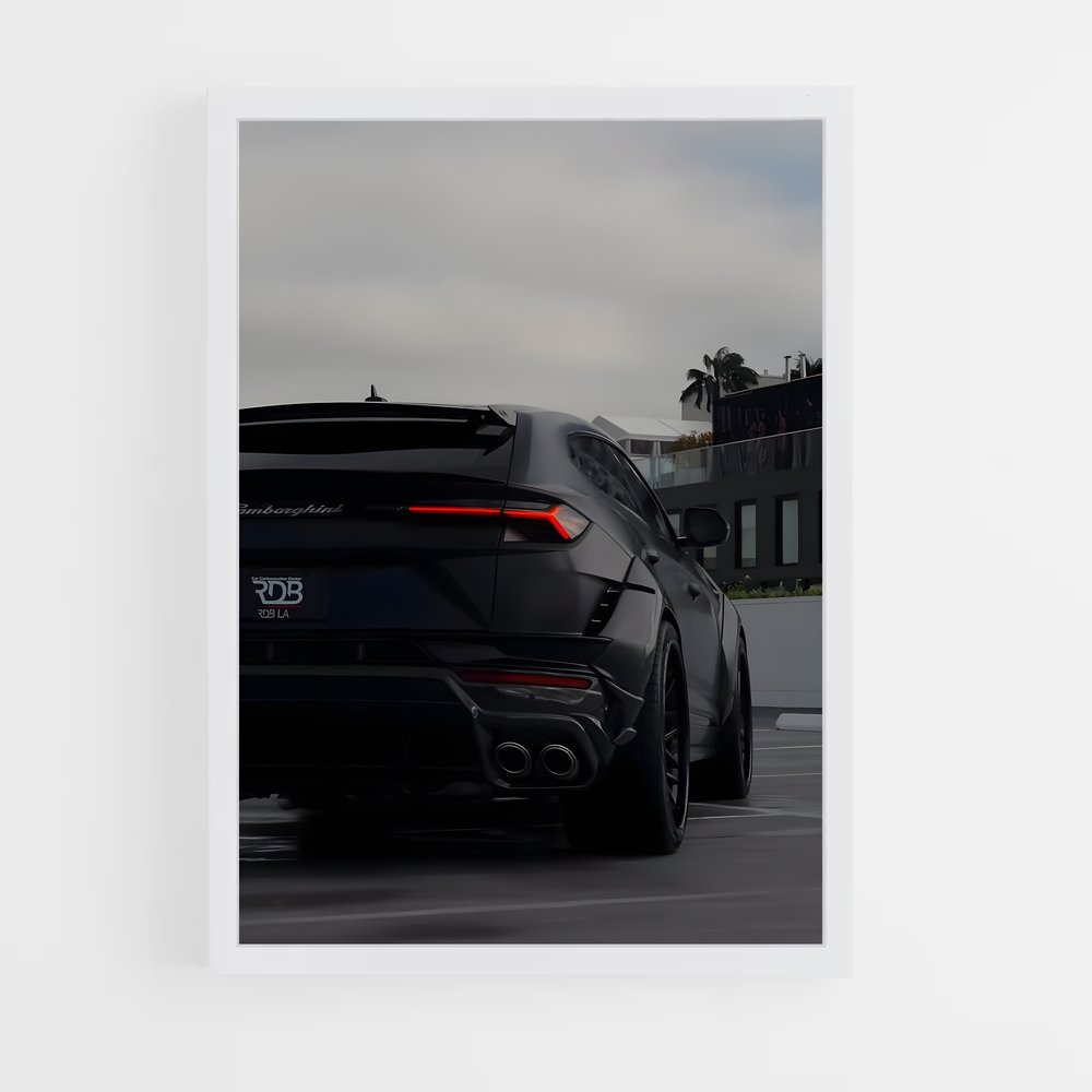 Poster L'Arrière-Scène – affiche Lamborghini (vue 3)
