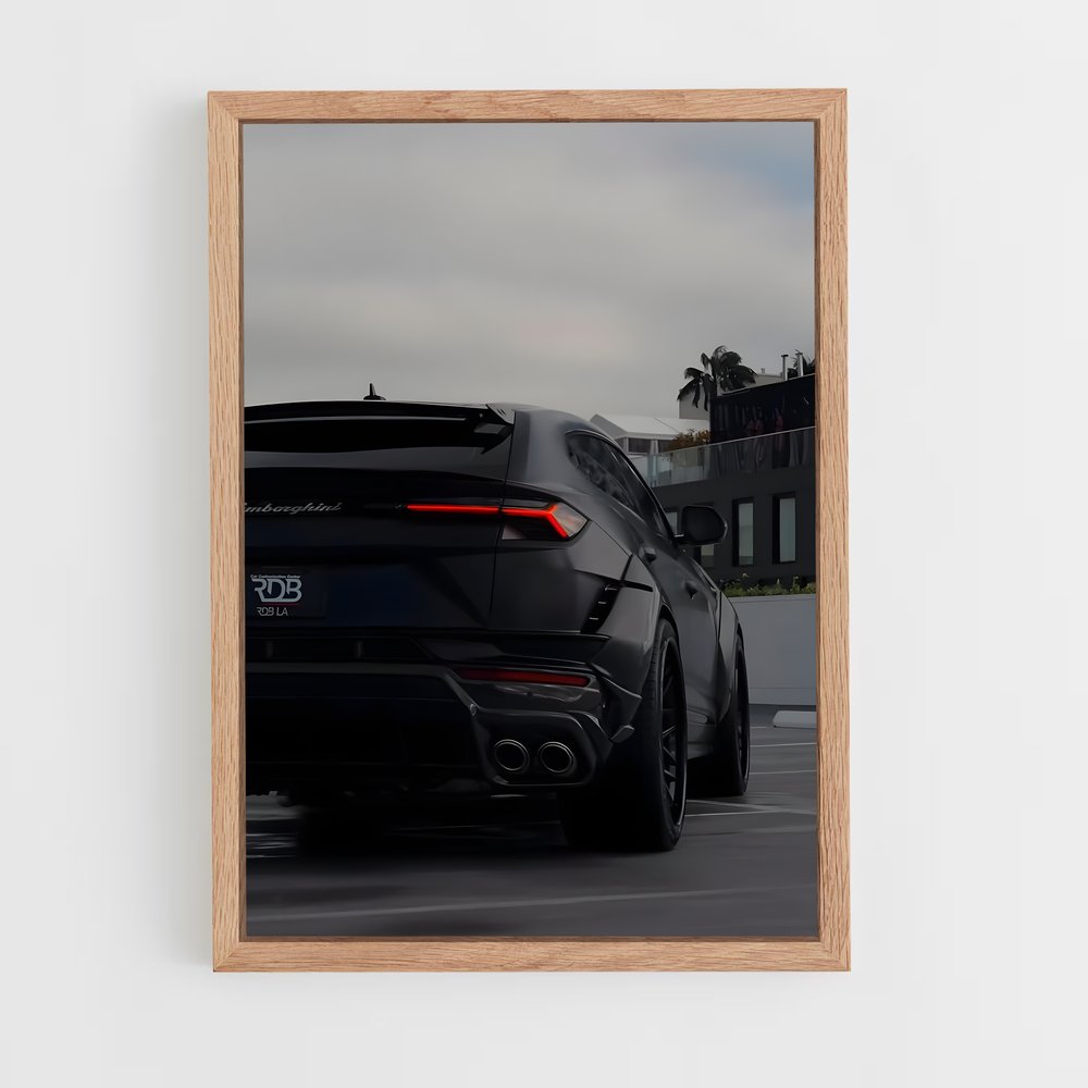 Poster L'Arrière-Scène – affiche Lamborghini (vue 4)