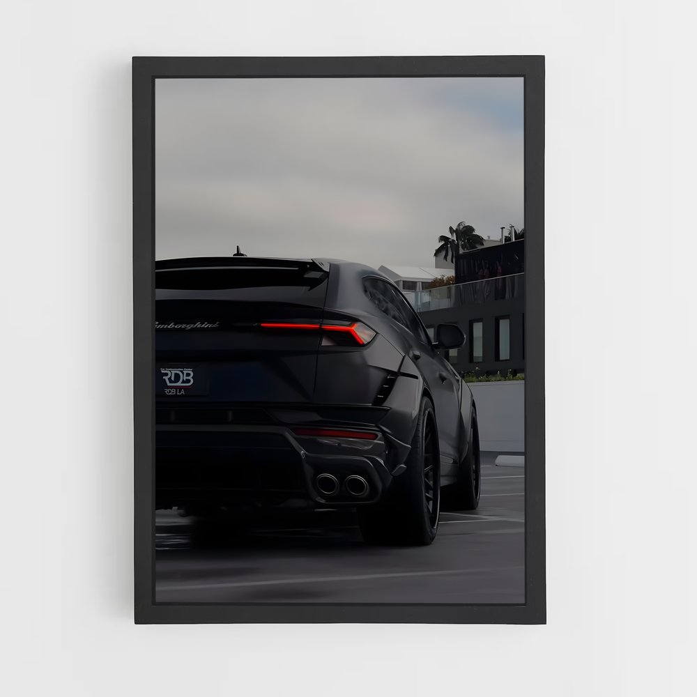 Poster L'Arrière-Scène – affiche Lamborghini (vue 2)