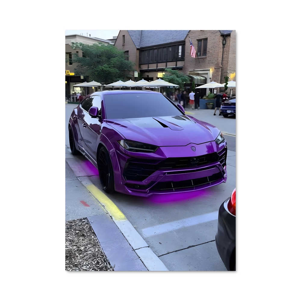 Poster Urus violette