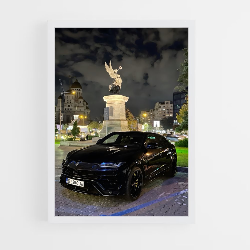 Poster Puissance Urbaine – affiche Lamborghini (vue 3)