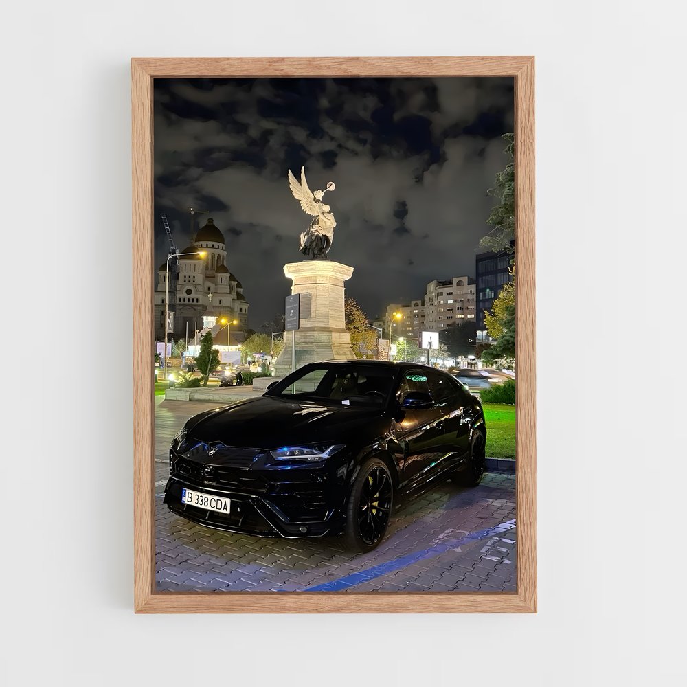 Poster Puissance Urbaine – affiche Lamborghini (vue 4)