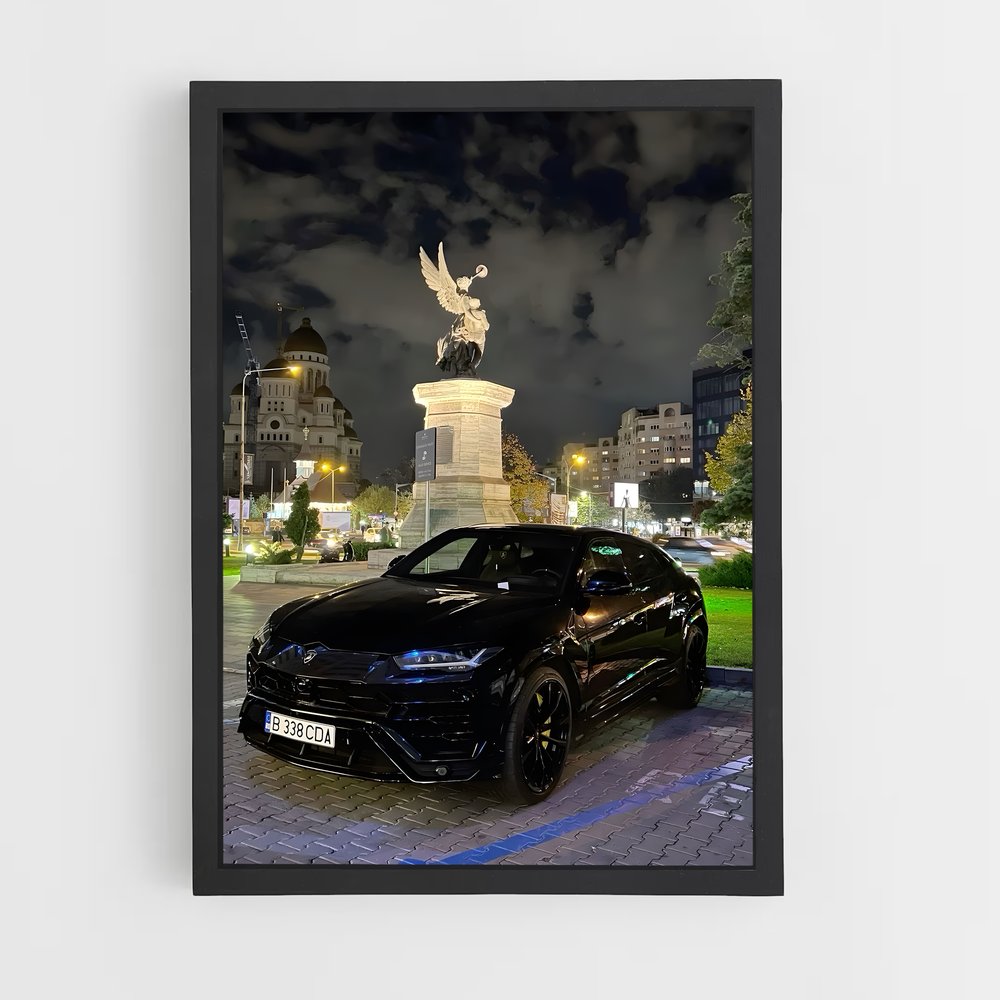 Poster Puissance Urbaine – affiche Lamborghini (vue 2)