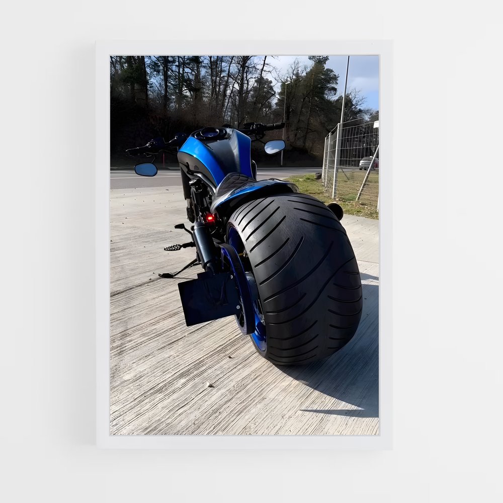 Poster superbe V-rod – affiche Harley-Davidson (vue 3)