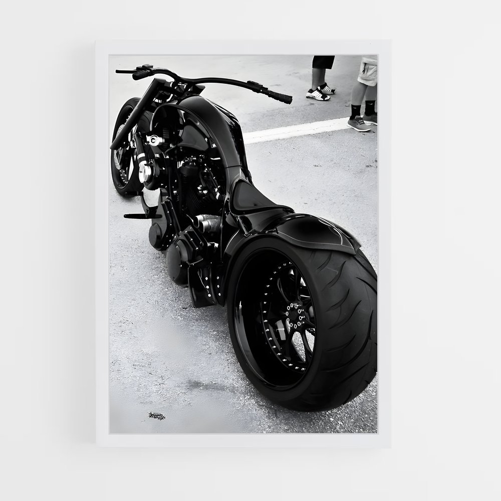 Poster moto V-rod raffiné – affiche Harley-Davidson (vue 3)